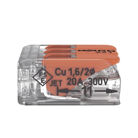 Conector Compacto Para 1 Cable De Entrada 2 Cables De Salida / Cables Compatibles 28awg12awg