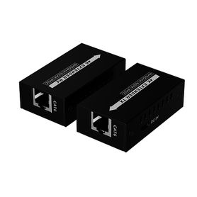  kit extensor hdmi de tamano mini  4k60hz a  60 metros  solo requiere alimentación tx   sobre cat6cat6acat7  233393