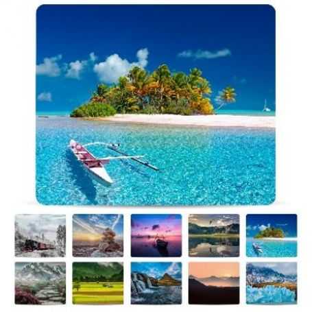 mousepad paisajes paquete con 10 piezas brobotix 136285