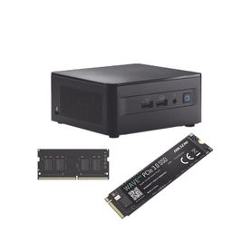asus nuc kit  estacion de trabajo  core i5 12va generacion  ram 16gb  ssd 256