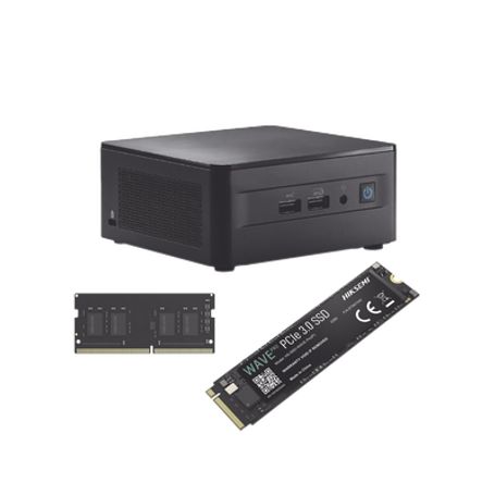 asus nuc kit  estacion de trabajo  core i5 12va generacion  ram 16gb  ssd 256