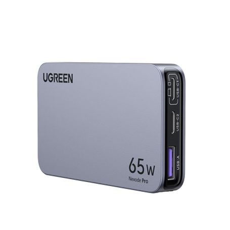 Cargador Ultra Slim 65w Nexode Pro Diseno De Pared Plano  3 Puertos De Carga Rápida  2 Usbc  1 Usba  Tecnologia Ganinfinity  Pd3