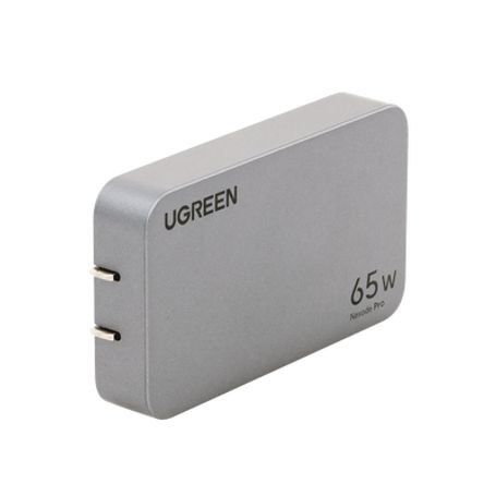 Cargador Ultra Slim 65w Nexode Pro Diseno De Pared Plano  3 Puertos De Carga Rápida  2 Usbc  1 Usba  Tecnologia Ganinfinity  Pd3