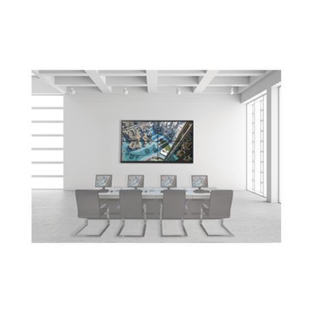 kit videowall 2x2  incluye 4 pantallas de 55  decoder  base de pared  accesorios de instalación