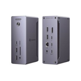 hub usbc docking revodok max 213 13 en 1  2 thunderbolt 4 40gbps8k30hz  2 usba 32 10gbps  1 usbc 32 10gbps 20w  2 usba 30 5gbps