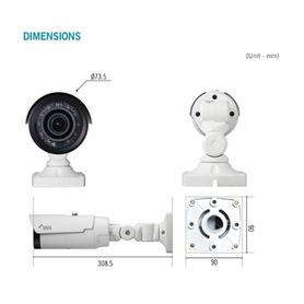 cámara ip domo 2 megapixel 1080p  antivandalica ik10  audio de dos vias  alarma io  poe12vcc  ir 30m  microsd  icr  wdr  calefa