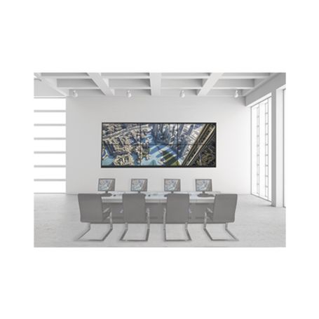 kit videowall 3x2  incluye 6 pantallas de 55  decoder  base de pared  accesorios de instalación