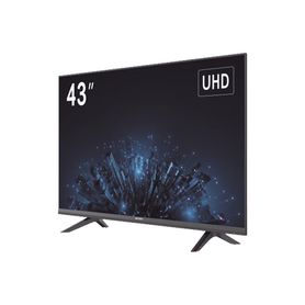 monitor led 4k de 43  ideal para oficina y hogar  uso 247  entrada hdmi  compatible con montaje vesa 200 x 200  bocinas integra