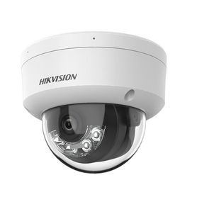 dual light domo ip 4 megapixel  lente 28 mm  30 mts ir  30 mts luz blanca  micrófono integrado  antivandálico ik08  acusense li