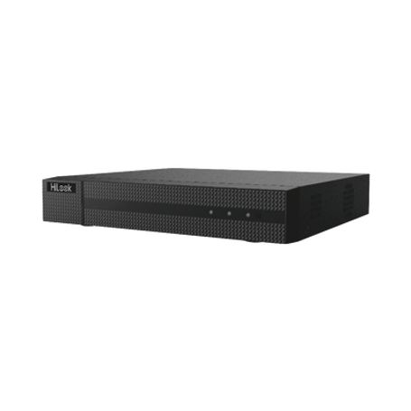 dvr 4 canales turbohd  2 canales ip  5 megapixel lite  3k lite  audio por coaxitron  acusense lite  1 bahia de disco duro  h265