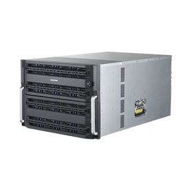 servidor de almacenamiento en red  soporta 48 discos duros no incluye discos  soporta hasta 512 canales ip  controlador simple 