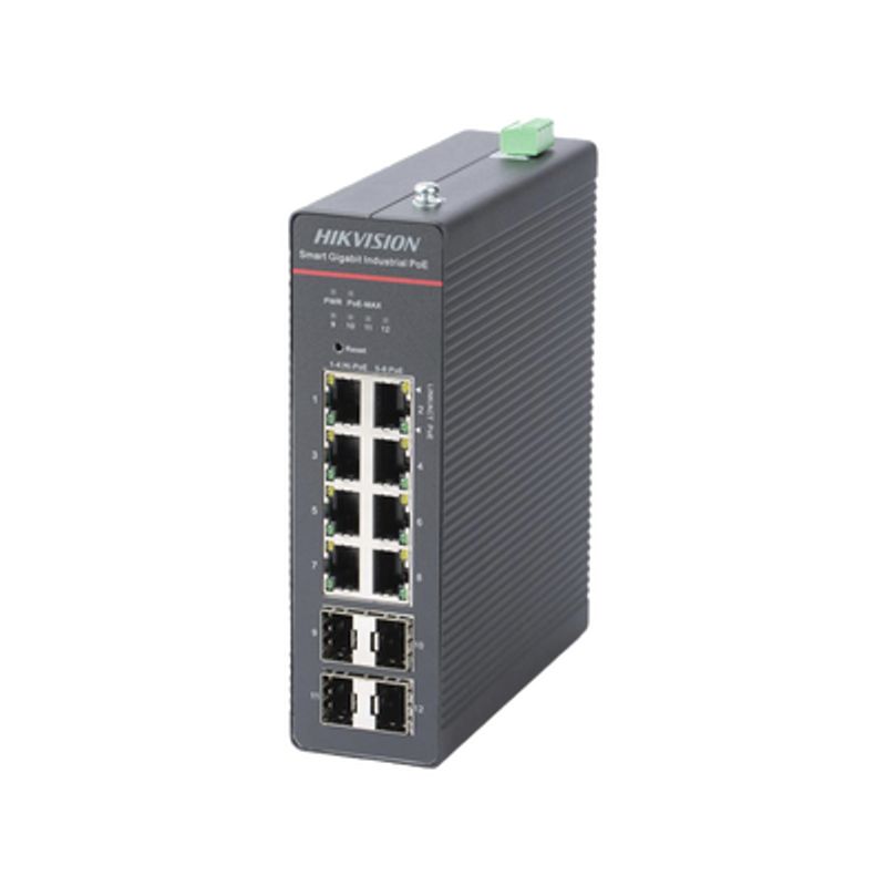 Switch Industrial Administrable Gigabit / 4 Puertos Gigabit Poe (90 W)  4 Puertos Gigabit Poe(30 W) / 4 Puertos Gigabit Sfp / 30