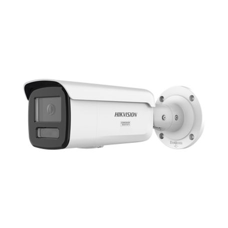 Dual Light  Colorvu 3.0  Hikai Bala Ip 8 Megapixel / Lente 4 Mm / 60 Mts Ir  Luz Blanca / Exterior Ip67 / Estrobo Azul Y Rojo / 