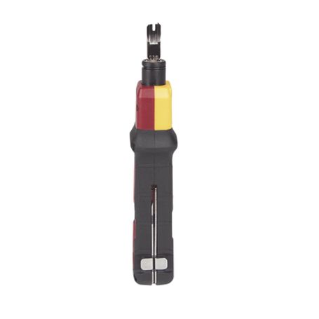 Herramienta Ponchadora De Impacto Con Cuchilla Para Paneles Y Bloques De 66/110. Termina Y Corta Cables Cat3 Cat5e Y Cat6/6a En 