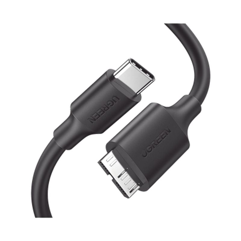 Cable Usb Tipo C 3.0 A Micro Tipo B  1m Carga Rápida  5 Gbps  Transferencia De Datos  Blindaje Interior Múltiple  Compatible Con