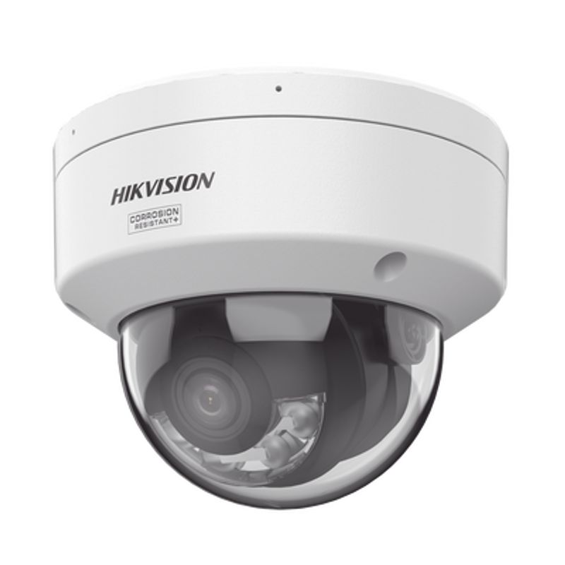Dual Light  Colorvu 3.0  Hikai Domo Ip 4 Megapixel / Lente 2.8 Mm / 30 Mts Ir  Luz Blanca / 2 Microfonos Integrados / Exterior I