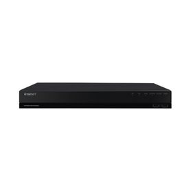 nvr de 12 megapixel con wisenet wave embebido  incluye 4 licencias  4tb incluidos  8 canales  8 puertos poe  h265  wisestream  