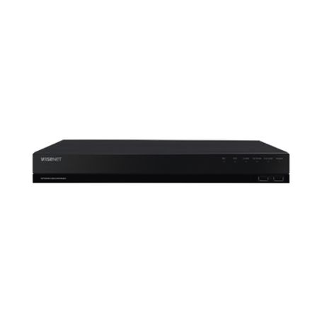 Nvr De 12 Megapixel Con Wisenet Wave Embebido / Incluye 4 Licencias / 4tb Incluidos / 8 Canales / 8 Puertos Poe / H.265  Wisestr