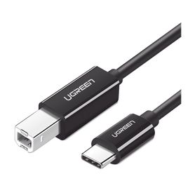 cable de impresora o escáner usbc  1m 6 pies  usb tipo c a usb 20 tipo b  soporta thunderbolt 3  alta velocidad  dac  compatibl