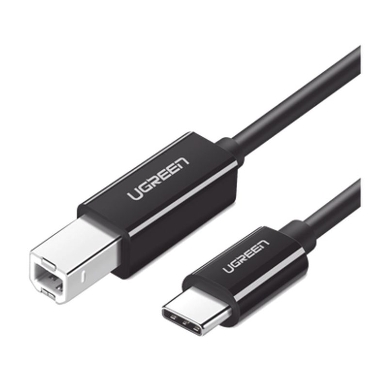 Cable De Impresora O Escáner Usbc  1m (6 Pies)  Usb Tipo C A Usb 2.0 Tipo B  Soporta Thunderbolt 3  Alta Velocidad  Dac  Compati