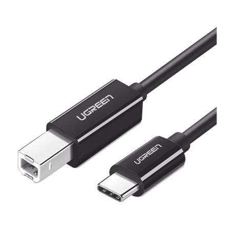 Cable De Impresora O Escáner Usbc  1m (6 Pies)  Usb Tipo C A Usb 2.0 Tipo B  Soporta Thunderbolt 3  Alta Velocidad  Dac  Compati