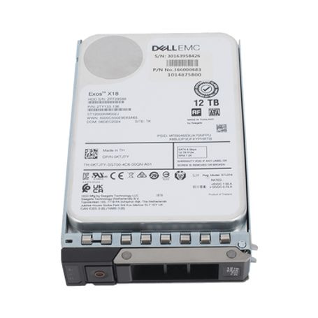 Disco Duro Enterprise 3.5 12 Tb / Hikvision (dell)/ 7200 Rpm / Sata / Alto Rendimiento / Recomendado Para Servidores Hikvision