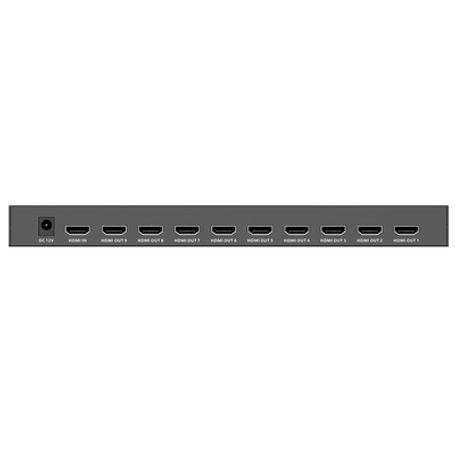 Controlador De Video Wall  1 Entrada De Fuente Fuente Hdmi A 9 Salidas Hdmi  3x3  4k60hz 