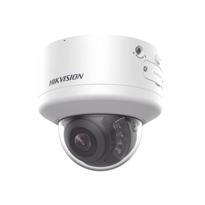 Domo Ip 4 Megapixel / Lente Mot. 2.7 A 13.5 Mm / Dual Light (40 Mts Ir  40 Mts Luz Blanca  / Exterior Ip66 / Ik10  / Audio Y Ala