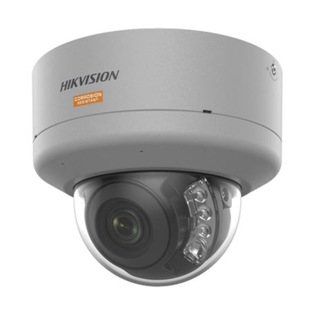 dual light  colorvu domo ip 4 megapixel  lente 28 mm  polimero anticorrosivo ideal para zonas costeras o alta salinidad  40 mts