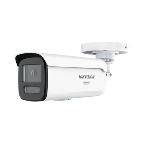 Dual Light  Colorvu 3.0  Hikai Bala Ip 6 Megapixel / Lente 4 Mm / 60 Mts Ir  Luz Blanca / Exterior Ip67 / Estrobo Azul Y Rojo / 