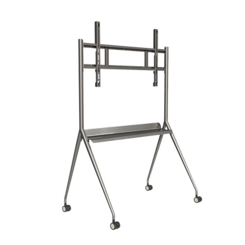 Montaje De Piso Móvil Para Pantallas De 86 Y 98 / Compatible Con Vesa / Incluye Soporte Para Pantalla