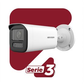 bala ip 4 megapixel  lente motorizado 27 a 135 mm  dual light 50 mts ir  50 mts luz blanca  acusense lite  microfono integrado 