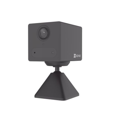 Mini Cámara Ip Inalámbrica Con Bateria Recargable (cero Cables) / 2 Megapixel  / Uso En Interior / Grabación En La Nube / Base M