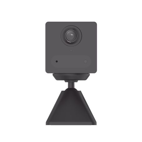 Mini Cámara Ip Inalámbrica Con Bateria Recargable (cero Cables) / 2 Megapixel  / Uso En Interior / Grabación En La Nube / Base M