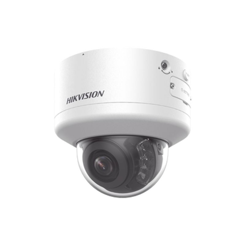 Domo Ip 8 Megapixel (4k) / Lente Mot. 2.7 A 13.5 Mm / 40 Mts Ir Exir / Exterior Ip66 / Ik10 / Darkfighter / Audio Y Alarma I/o /
