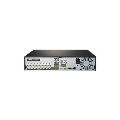 Dvr 16 Canales  Soporta Hasta 5mp  Incluye Disco De 2tb  Almacena Hasta 64tb  Compresión H.264  Entrada Y Salida Alarma  Entrada