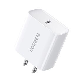 cargador usbc de 20w  1 usbc de carga rápida  qc40  pd30  pps  bc12 carga inteligente  chip pwm  múltiple protección  mayor efi