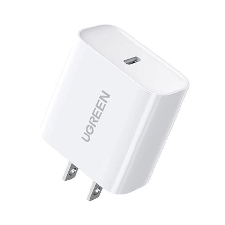 Cargador Usbc De 20w  1 Usbc De Carga Rápida  Qc4.0  Pd3.0  Pps  Bc1.2 Carga Inteligente  Chip Pwm  Múltiple Protección  Mayor E