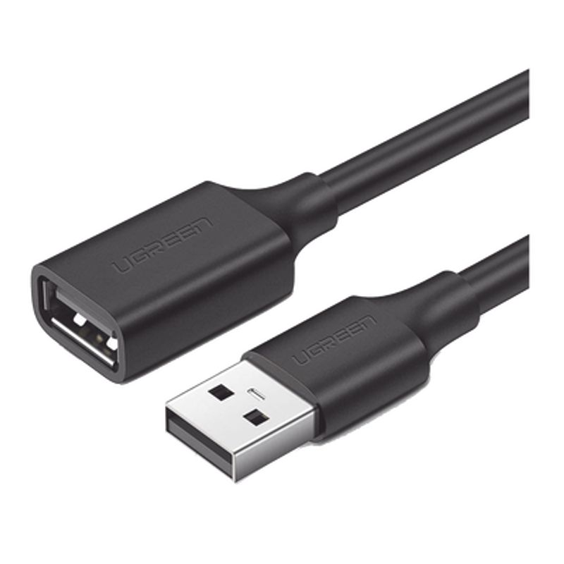 Cable Extensor Usb 2.0 A A A  1 Metro  Machohembra  Ultra Durabilidad  Núcleo De Cobre Estanado 28/22 Awg  Blindaje Interior Múl