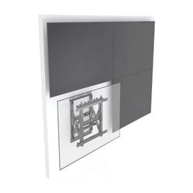 soporte modular de pared para videowall  pop out  peso máx sopotado 50 kg  soporta formato horizontal y vertical236118
