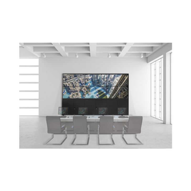 Kit Videowall 3x2 / Incluye 6 Pantallas De 55 / Decoder / Base De Piso / Accesorios De Instalación