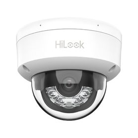 hilook series  domo ip de 4 megapixel    lente 28 mm  30 mts ir   micrófono integrado  exterior ip67  poe  wdr 120   h265  onvi
