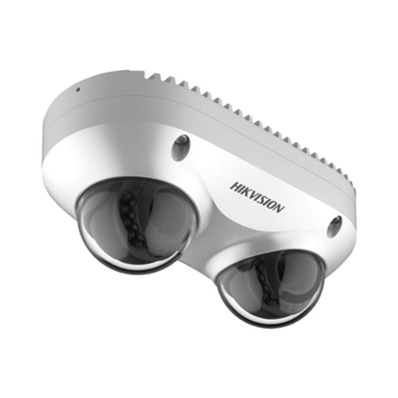 Panovu Series / Lente Dual De 4 Megapixel / 2 Lentes Fijos De 2.8 Mm / Recomendado Para Pasillos O Esquinas / Ip67 / Ik10 / Poe 
