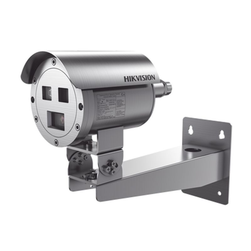 Bala Ip Térmica Dual / Termico 9.7 Mm (384 X 288)  Óptico 4 Mm (4 Mp) / Termométrica / Detección De Temperatura / Ip68 / 30 Mts 