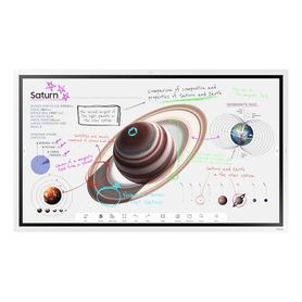 pantalla interactiva touch 55 con lápiz táctil  conectividad wifi  usb  rj45  hdmi  salida touch  sistema operativo tizen  comp