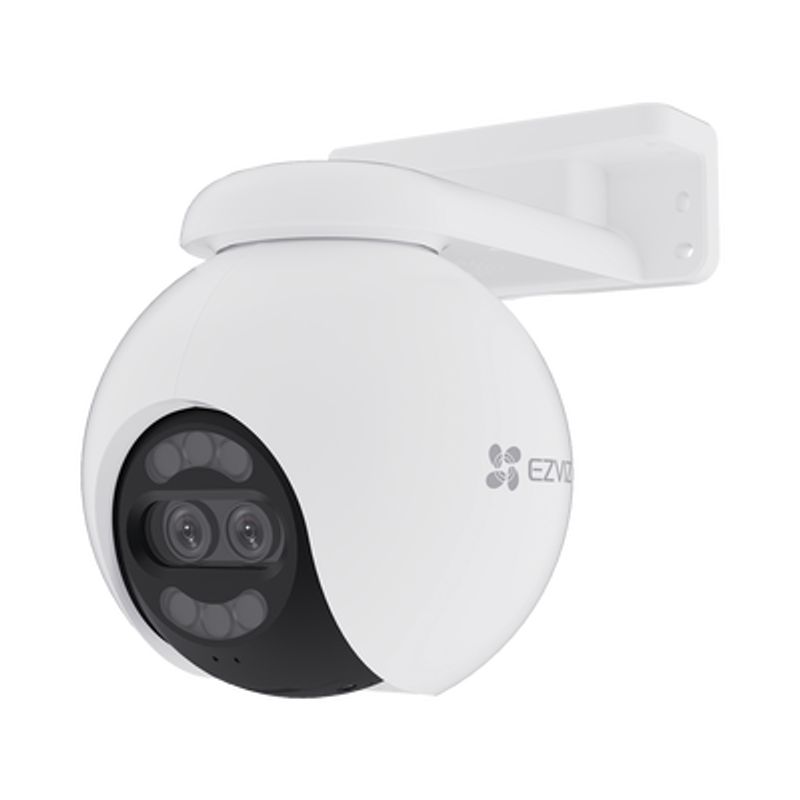 Cámara Pt / Wifi / Lente Dual / Panorámica 360° / Resolución 4k / Visión Nocturna Colorfull  / Ia Detección De Humanos Y Vehicul