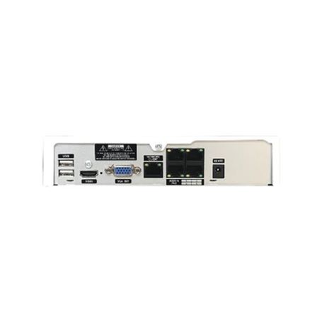 Nvr Idis Serie 1 De 4ch  Poe Intercostruido  Hasta 5mp  H.265  Hdd 3.5