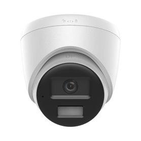 domo ip de 2 megapixel    lente 28 mm   ángulo de visión 101°  20 mts ir  15 mts luz blanca  micrófono integrado  acusense lite