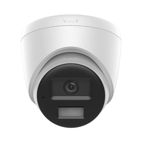 Domo Ip De 2 Megapixel   / Lente 2.8 Mm /  Ángulo De Visión 101° / 20 Mts Ir  15 Mts Luz Blanca / Micrófono Integrado / Acusense