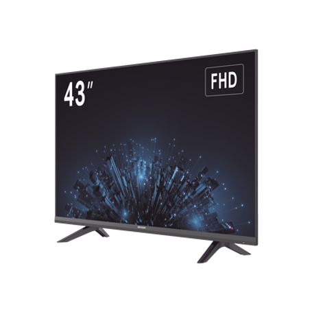 monitor led 4k de 43  ideal para oficina y hogar  uso 247  entrada hdmi  compatible con montaje vesa 200 x 200  bocinas integra